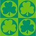 Shamrock Clovers Lunch Napkins 16ct