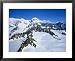 Saint Elias Mountains, Alaska Framed Art Poster Print by Jim Wark, 31x25