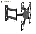 Invision® TV WALL MOUNT BRACKET - NEW SLIM LINE DESIGN - WITH CANTILEVER ARM TILT & SWIVEL FOR SAMSUNG, SONY, PHILIPS, TOSHIBA, PANASONIC, LG etc. 26, 32, 37, 40, 42, 46, 47, 50, 52, 55 INCH LED LCD PLASMA SCREENS (MAX VESA 400 x 400)