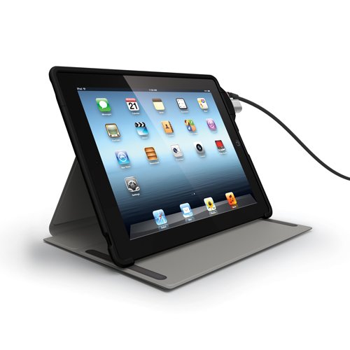Kensington Folio SecureBack Protective Folio Case and Lock For iPad 4 with Retina Display, New iPad (3rd Gen) and iPad 2 (K67753US)