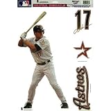 Houston Astros Lance Berkman Removable Car Truck Window Wall Decal Set (4)