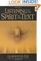 Listening to the Spirit in the Text