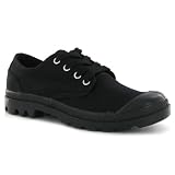 Produkt-Bild: Palladium Pampa Oxford Black Canvas Damen Sportschuhe