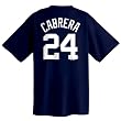 Miguel Cabrera Detroit Tigers Name and Number T-Shirt