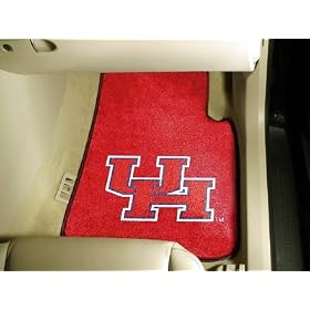 Houston Cougars 2 PIECE CARPET CAR/TRUCK/AUTO FLOOR MATS