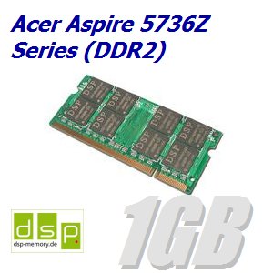 1GB Speicher / RAM für Acer Aspire 5736Z Series (DDR2)