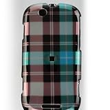 Premium Designer Hard Crystal Snap-on Case for Motorola Cliq MB200 - Blue,  ....