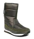 Snowjoggers Womens Classic Nylon Olive D800135 4 UK