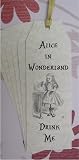 Pack of 6 Drink Me Large Parchment Labels Gift Tags Alice in Wonderland