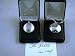 Clarus Qlink Q-Link Silver Pebble Necklace Free Chain