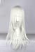 CosplayerWorld WIG-347A4 Yakushi Kabuto Naruto Cosplay Wig For Convention Silver White 65cm 240g