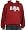 Soffe Alabama Hoodie with Arch and Mascot (Medium, Cardinal)
