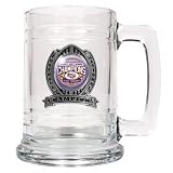 LSU Tigers 2007 BCS National Champions Glass Stein