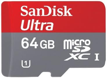 SanDisk Ultra 64GB Class 10 Micro SDXC Memory Card Up To 30MB/s With Adapter, Frustration-Free Packaging - SDSDQU-064G-AFFP-A [Old Version]