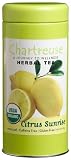 Chartreuse Organic Tea Citrus Sunrise Organic Loose Leaf Herbal Tea, 1.41-Ounce Tins (Pack of 2)