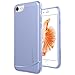LUVVITT [Sleek Armor Slim Shock Absorbing Flexible Back Cover TPU Rubber Case Designed for Apple iPhone 7 Plus - Violet