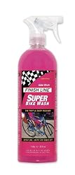 Finish Line Super Bike Wash Bicycle Cleaner, 1 Liter (33.8-Ounce) Spray Bottle