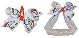 NFL Denver Broncos Baby/Toddler Collection 2 Licensed Bows