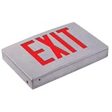 LED - Die Cast Aluminum Exit Sign - AC Only (No Battery) - Exitronix 400U-LB-BA
