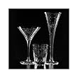 fireworks clear glassware by artel