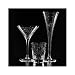 fireworks clear glassware by artel
