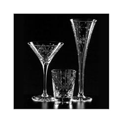 fireworks clear glassware by artel