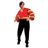 Spanish Rumba Latin Mens Fancy Dress Costume - One Size'