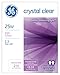 GE 97478 25-Watt 215-Lumen Decorative A19 Incandescent Light Bulb, Crystal Clear, 2-Pack