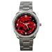 Sport Metal Watch of Tribal Red Dragon (Tattoo Art, Cool, Fantasy, Fire, Medieval)
