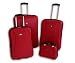 Karcher 112471 bordeaux Trolley Koffer Set Denver 4-teilig Hartschale