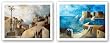 Vela Latina-Camino del Faro Set by Didier Lourenco 10"x8" Art Print Poster