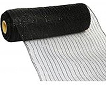 FloraCraft Black Decorative Mesh 10 in. x 10 yards each ( Pack of 3 )
