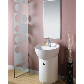 LineaAqua Chase 26 x 24 Modern Bathroom Vanity with Mirror, Faucet
