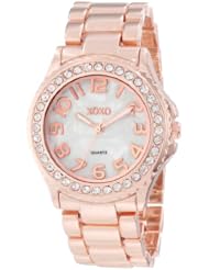 XOXO Womens XO5560 Rose Gold-Tone Bracelet Analog Watch