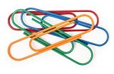 International Arrivals Clip It Max Oversized Primary Colors Paper Clips, 8-Count (134-21)