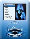 Water Drop Design Apple iPod nano 3G (3rd Generation) 4GB/ 8GB Hard Case iJacket - Shock Absorbent Hard Protective Faceplate Cover + FREE Belt Clip Holster + FREE Lanyard + FREE Screen Protector