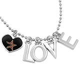 Touch by Alyssa Milano Houston Astros Love Necklace with Heart Team Logo