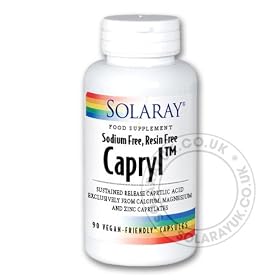 Solaray, Capryl 90 Vcaps