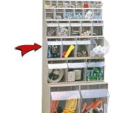 Quantum Storage Clear Tip Out Bin - 6 5/8in. x 23 5/8in. x 8 1/8in. Size