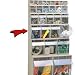 Automotive : Quantum Storage Clear Tip Out Bin - 6 5/8in. x 23 5/8in. x 8 1/8in. Size