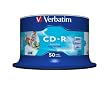 Verbatim CD-R Wide Printable Surface 52x 700MB CD-Rohlinge 50er Spindel
