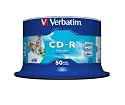 Verbatim CD-R 52x Speed 700MB Wide Printable Surface generic 50er Spindel CD-Rohlinge