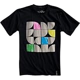 QUIKSILVER NEON JUNKY S/S TEE BLACK L