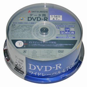 DHR47JP25H3 (DVD-R 16倍速 25枚組)