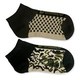 U-NEAKS GREEN CAMO - CHECKERS KIDS SOCKS