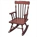 Gift Mark Child?s Colonial Rocking Chair, Natural