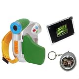 Sakar Green Crayola Digital Camcorder + Digital Picture Frame + Digital Keychain Photo Viewer