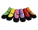 JazzyToes Bright Mary Janes Baby Socks