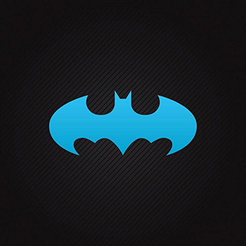 Decal Batman Weatherproof Skate Permanent Art waterproof Games Speci Sky Blue (10 X 4.4 In)