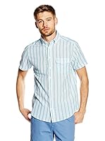 Pedro del Hierro Camisa Hombre (Blanco / Verde)